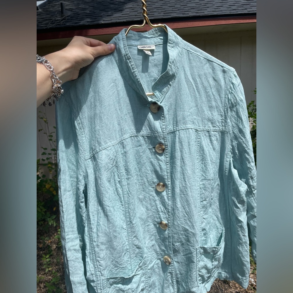100% Linen Jacket - Picture 11 of 11